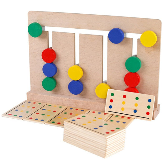 Fyrfärgsspel Montessori